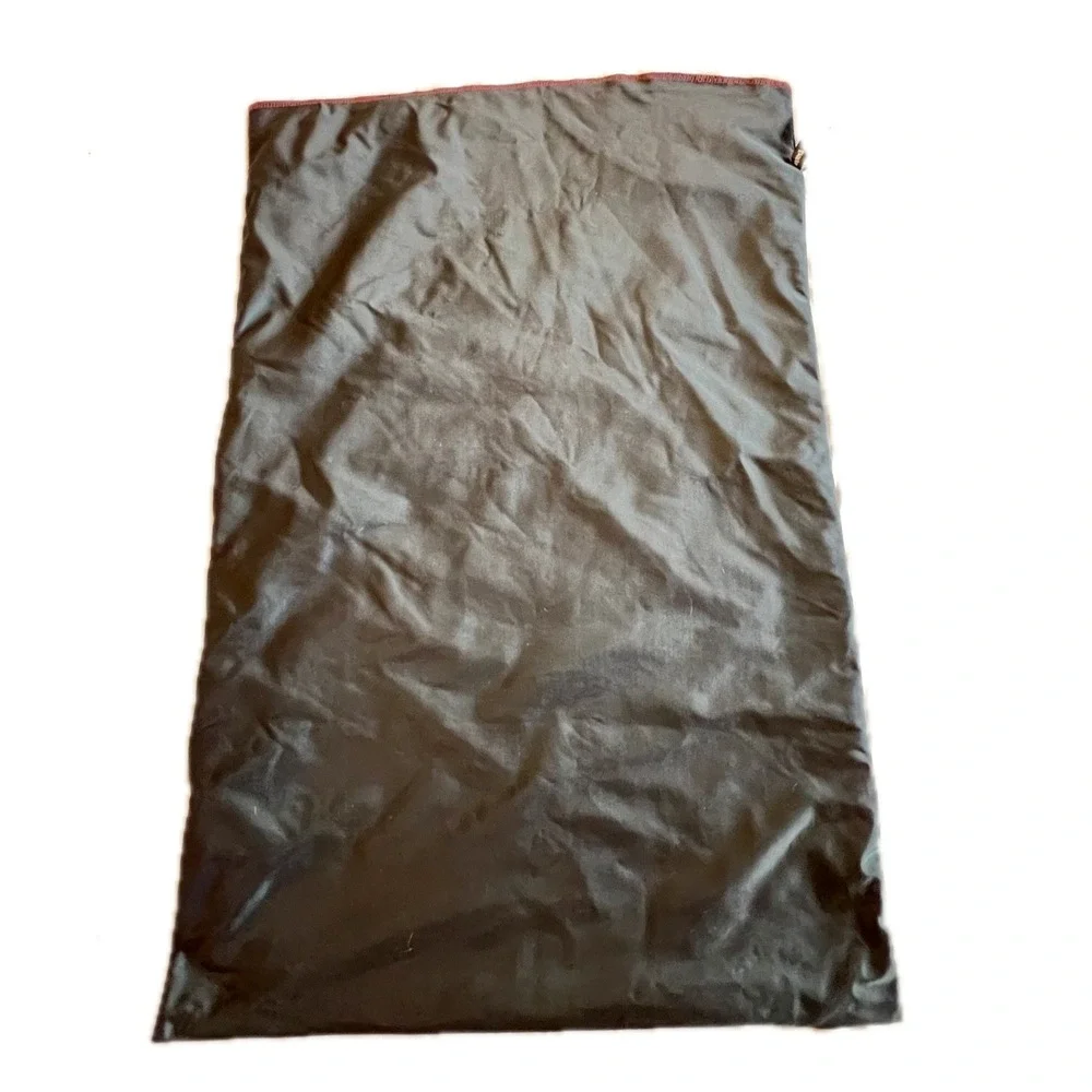 Patagonia Drawstring‎ Pouch Bag Reusable Storage Bag gift bag laundry bag Black